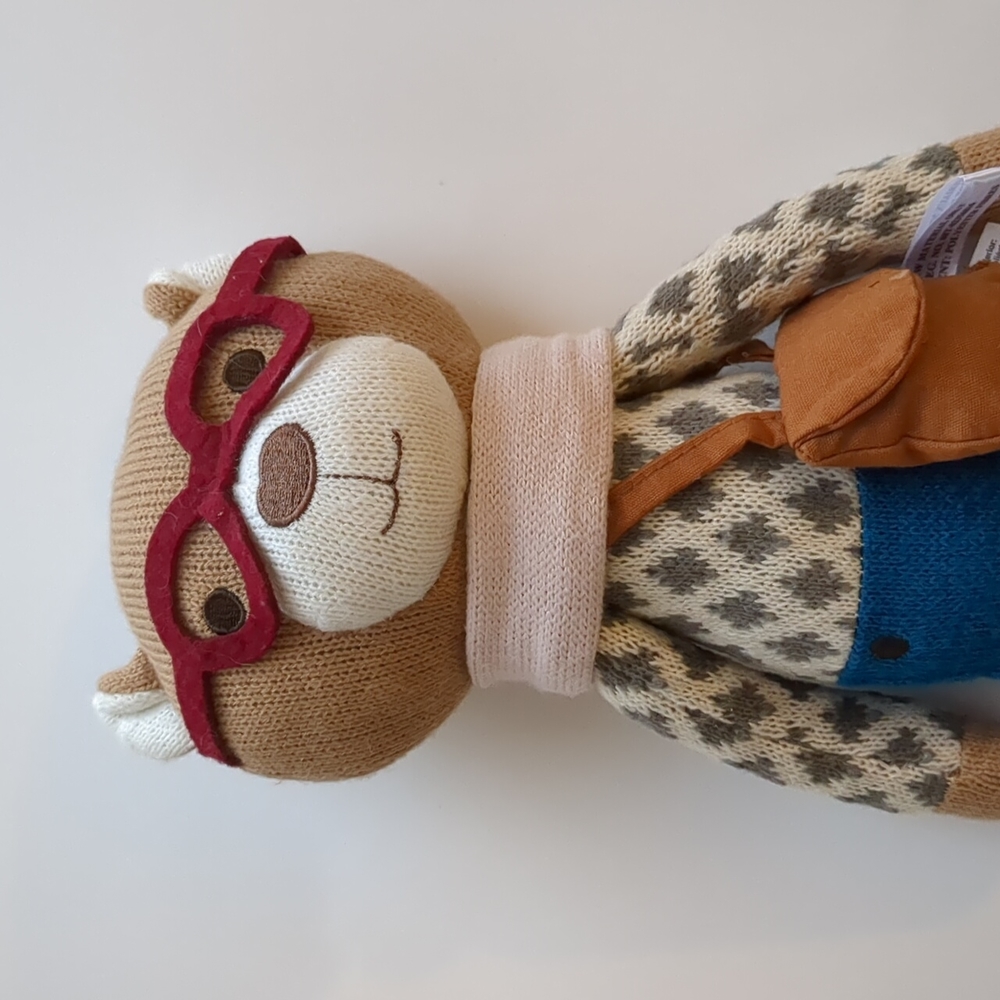 Peanutshell Charlie the Bear Knit Plush